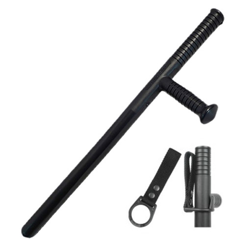 Levně ESP tonfa policejní se závěsem /POLYKARBONÁT/ 59 cm ČERNÁ