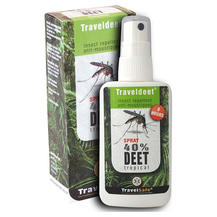 Levně Repelent proti hmyzu 40% DEET TROPICAL Traveldeet