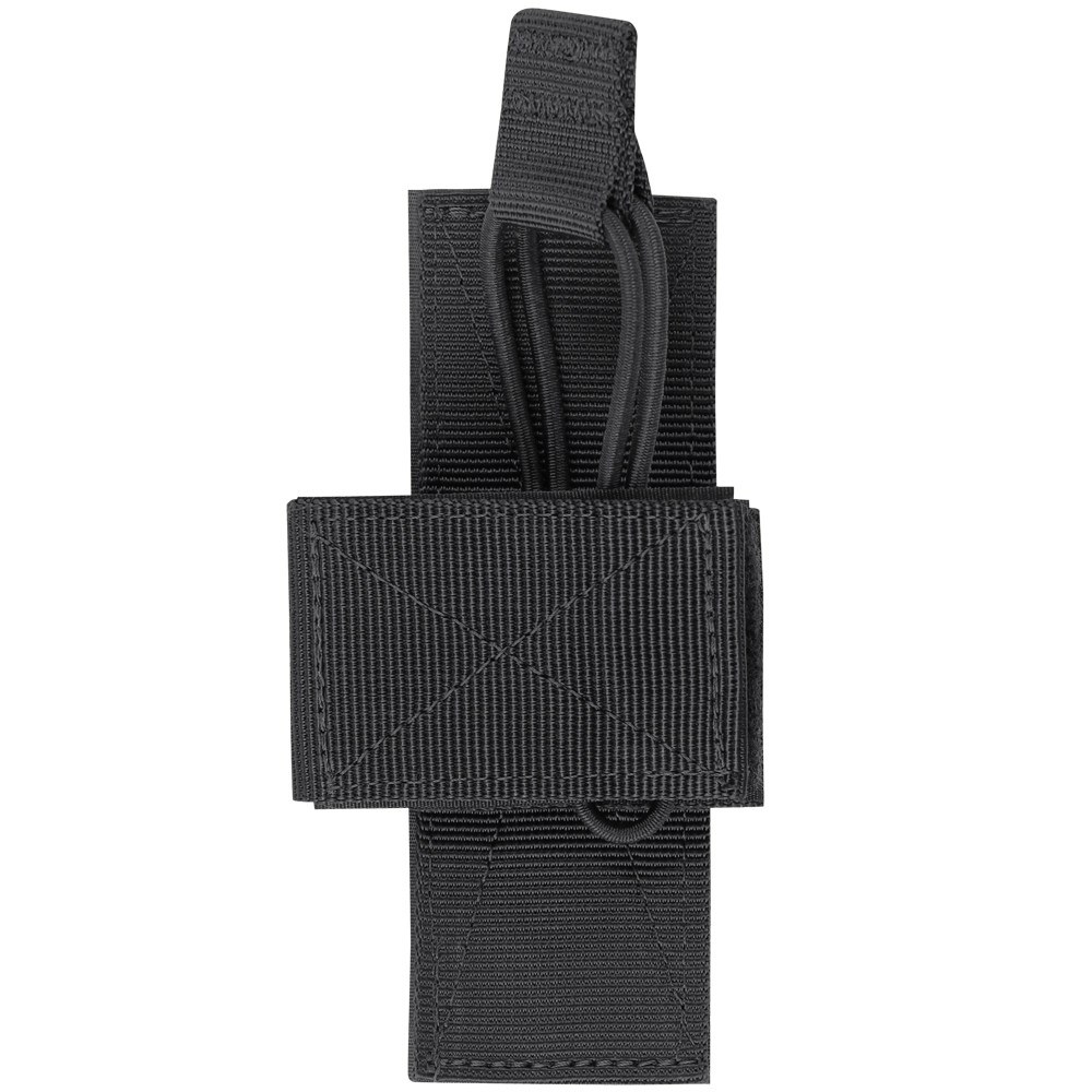 Levně CONDOR OUTDOOR pouzdro UNIVERSAL se suchým zipem ČERNÉ