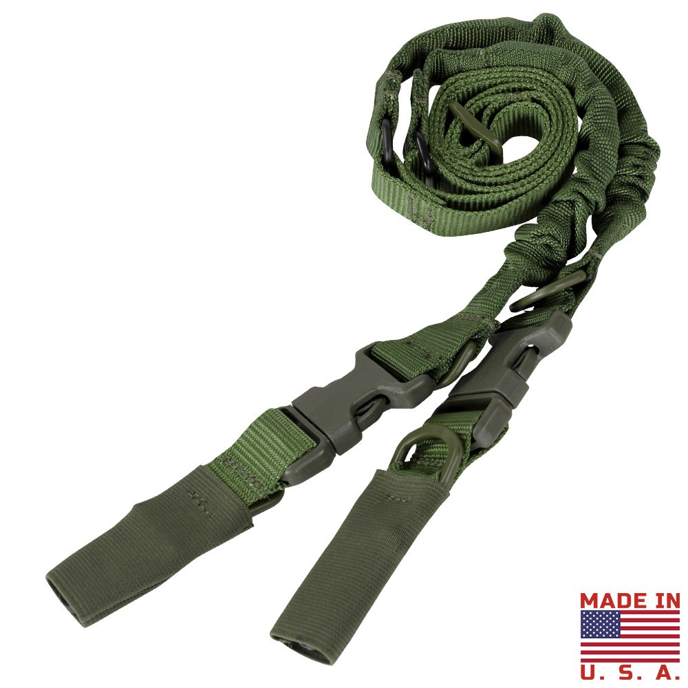 Levně CONDOR OUTDOOR popruh zbraňový US CBT BUNGEE OLIV