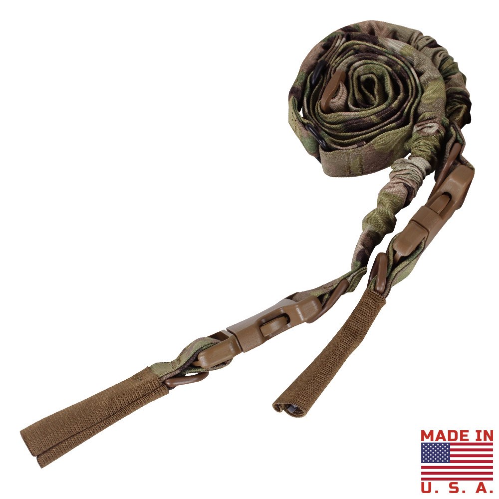 Levně CONDOR OUTDOOR popruh zbraňový US CBT BUNGEE MULTICAM