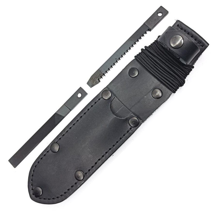 Levně MIKOV pouzdro UTON 362-OG-4 BLACK LEATHER s příslušenstvím