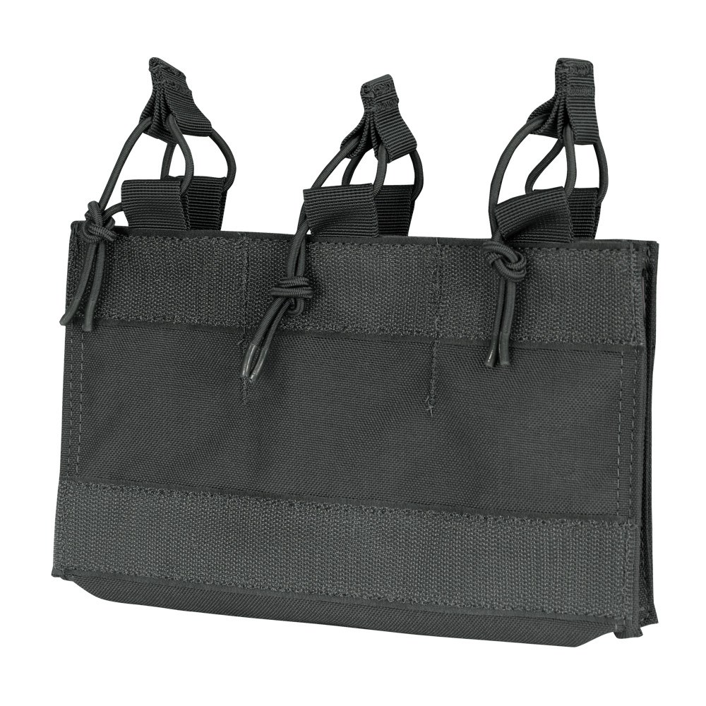 Levně CONDOR OUTDOOR vložka do vesty MOPC pro 3 zásobníky M4 ČERNÁ
