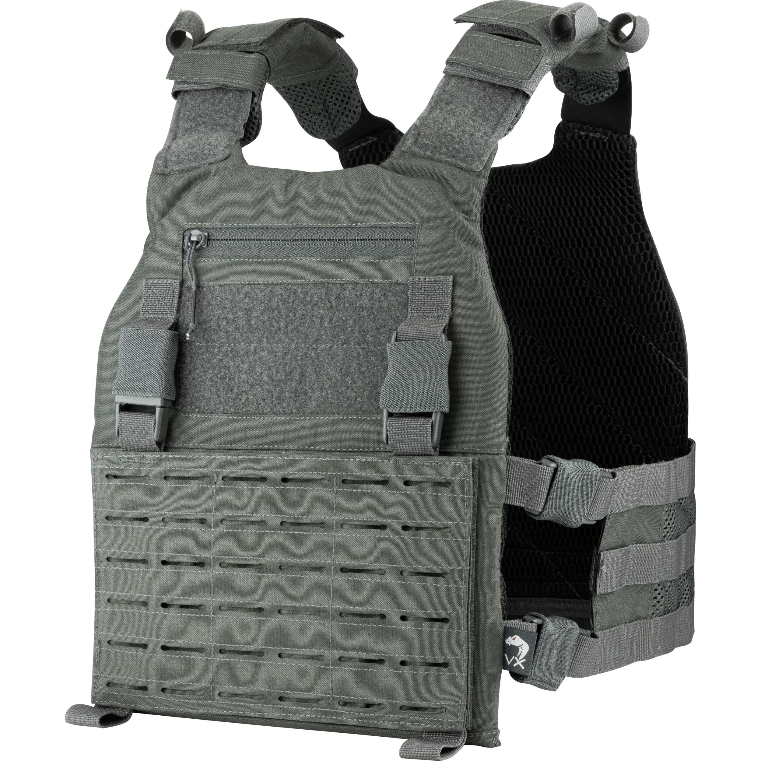 Levně Viper vesta - nosič plátů VX BUCKLE UP GEN2 TITANIUM ŠEDÝ