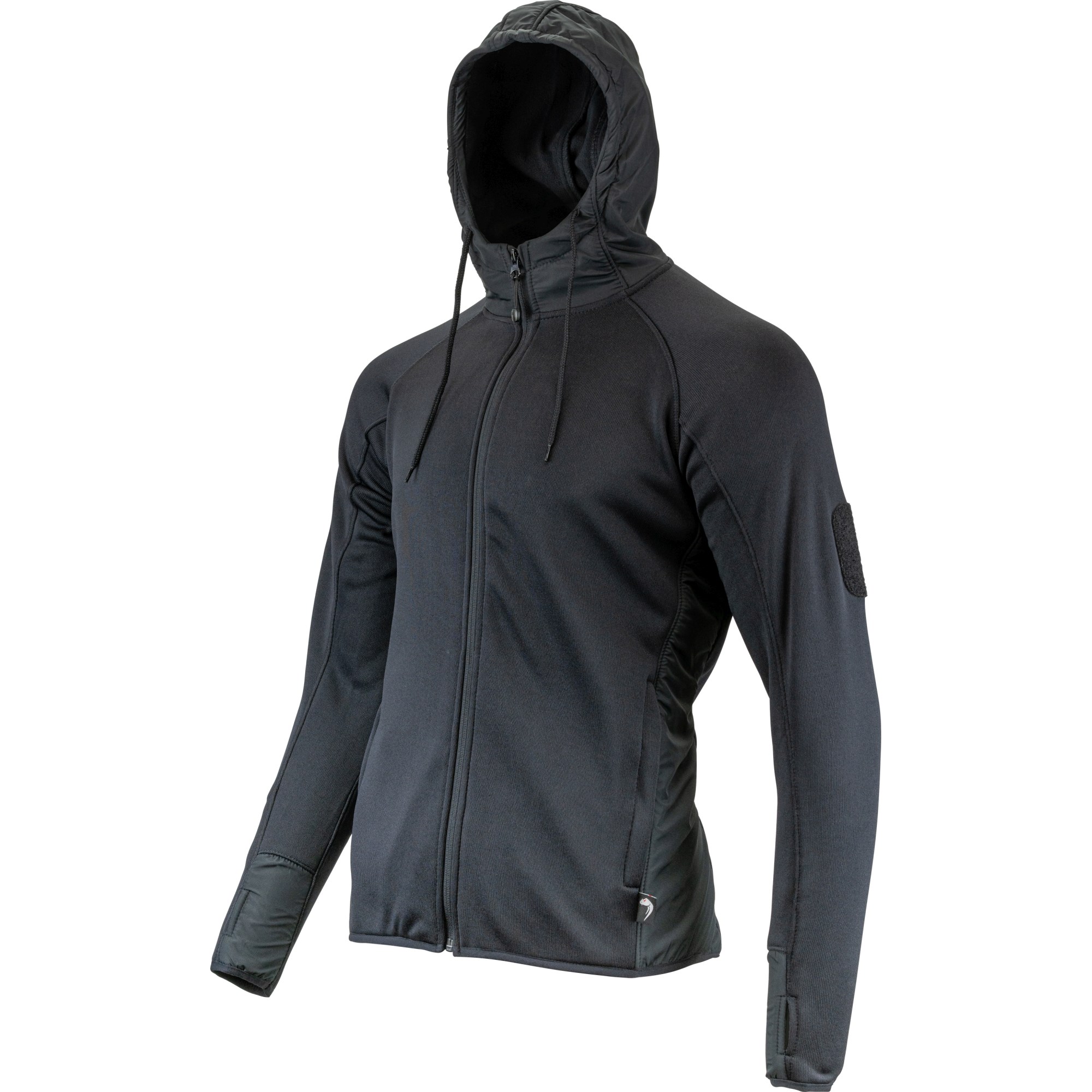 Levně Mikina STORM fleece ČERNÁ