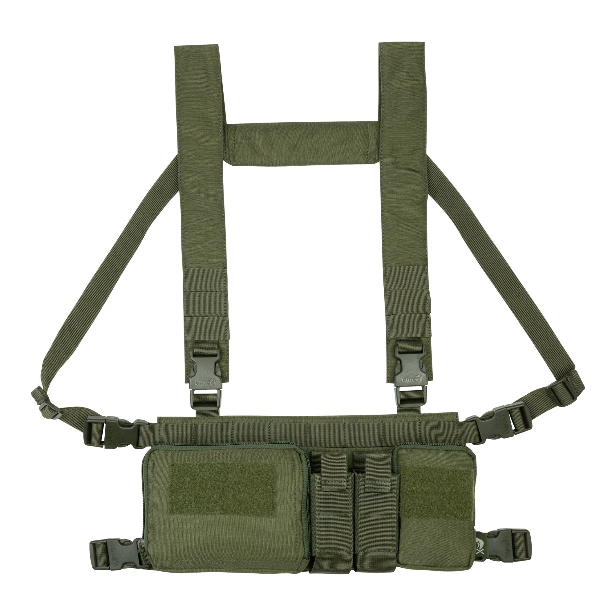 Levně Viper vesta taktická CHEST RIG VX BUCKLE READY ZELENÁ