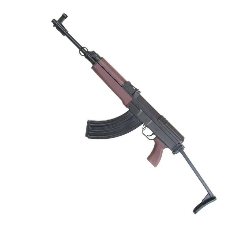 Levně WARRIOR samopal airsoft manuální W58S sklopka - BB 6 mm