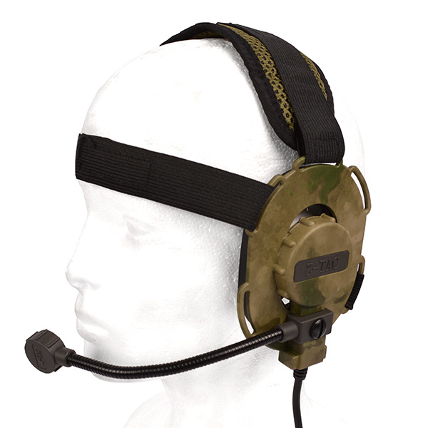 Levně 101INC náhlavní souprava Z-TAC EVO III A-TACS FG