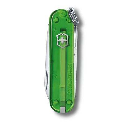 Nůž kapesní CLASSIC SD 58mm transparentní GREEN TEA