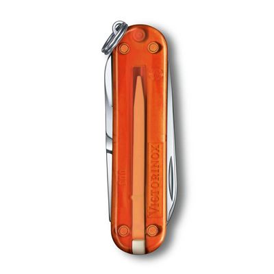 Nůž kapesní CLASSIC SD 58mm transparentní FIRE OPAL