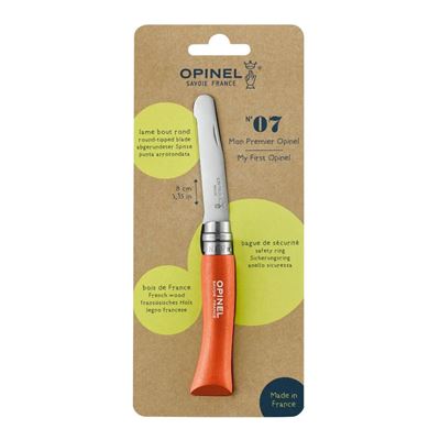 Nůž OPINEL dětský VRI INOX No.07 HABR ORANŽOVÝ