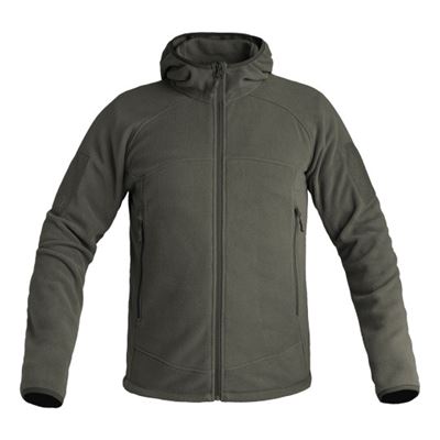 Mikina s kapucí INSTRUCTOR Polar Fleece ZELENÁ