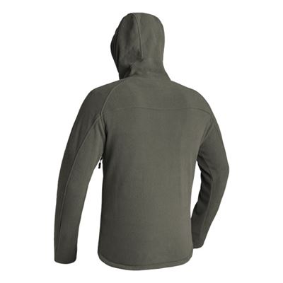 Mikina s kapucí INSTRUCTOR Polar Fleece ZELENÁ