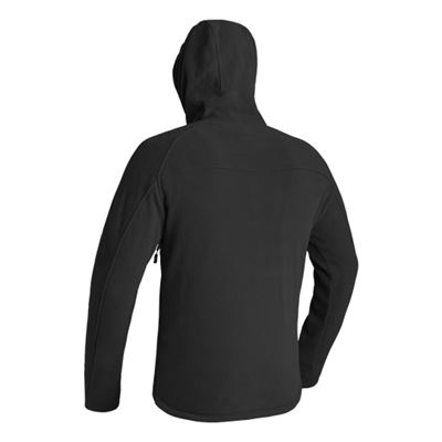 Mikina s kapucí INSTRUCTOR Polar Fleece ČERNÁ