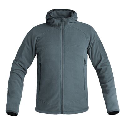 Mikina s kapucí INSTRUCTOR Polar Fleece ŠEDÁ