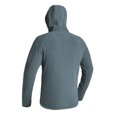 Mikina s kapucí INSTRUCTOR Polar Fleece ŠEDÁ