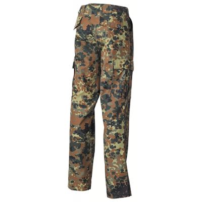 Kalhoty US střih BDU FLECKTARN