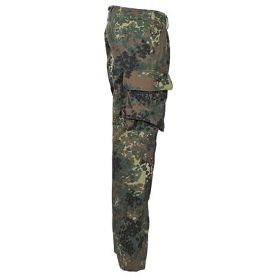 Kalhoty taktické COMBAT rip-stop FLECKTARN