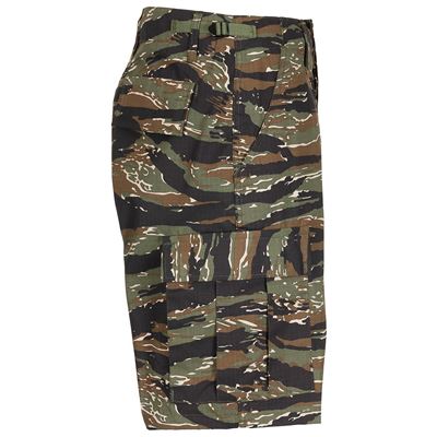 Kraťasy US střih BDU rip-stop TIGER STRIPE CAMO MFH 01512C 3