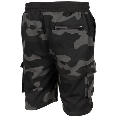 Kraťasy teplákové JOGGER DARK CAMO