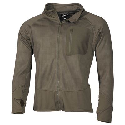 Triko TACTICAL TERMOFLEECE ZELENÉ