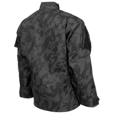 Blůza US střih ACU rip-stop NIGHT CAMO