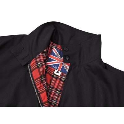 Bunda ENGLISH STYLE /KING GEORGE/ ČERNÁ