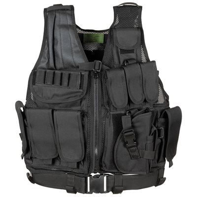 Vesta taktická USMC s opaskem ČERNÁ