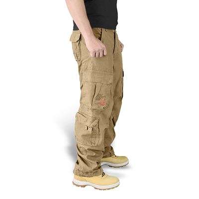 Kalhoty AIRBORNE VINTAGE KHAKI