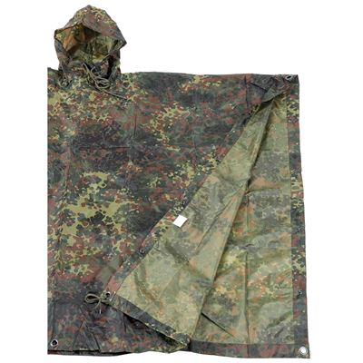 Pončo US rip-stop 144x223 cm FLECKTARN