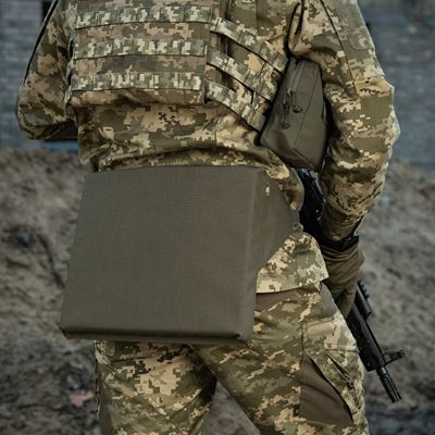 Podložka sedací  s opaskem ZELENÁ RANGER GREEN M-TAC 10001001 20