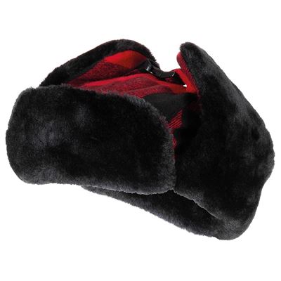 Beranice kostkovaná ČERVENO/ČERNÁ