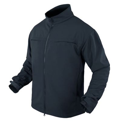 Bunda COVERT softshell MODRÁ
