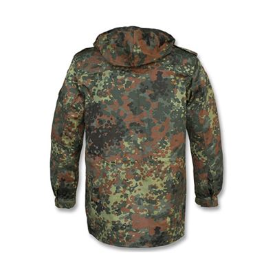 Bunda BW s kapucí a vložkou FLECKTARN