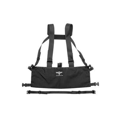 Vesta chest rig MOLLE PALS vazba lehká 600D ČERNÁ INVADERGEAR 1010737-06 2