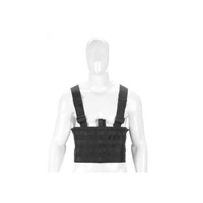 Vesta chest rig MOLLE PALS vazba lehká 600D ČERNÁ INVADERGEAR 1010737-06 5