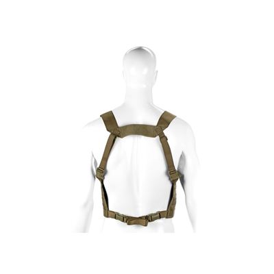 Vesta chest rig MOLLE PALS vazba lehká 600D RANGER GREEN INVADERGEAR 1010737-20 6