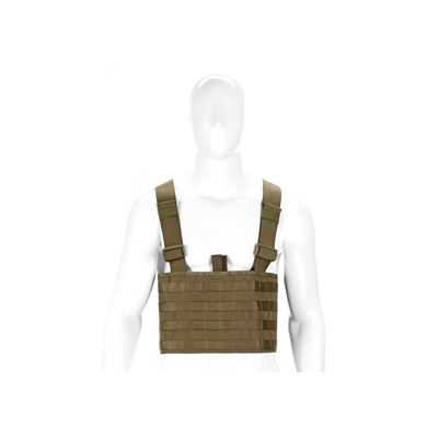 Vesta chest rig MOLLE PALS vazba lehká 600D RANGER GREEN INVADERGEAR 1010737-20 5