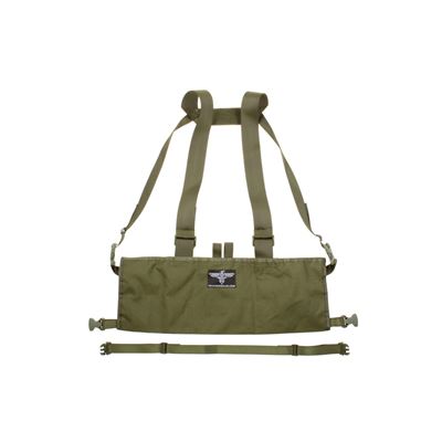 Vesta chest rig MOLLE PALS vazba lehká 600D OLIVE DRAB INVADERGEAR 1010737-22 2