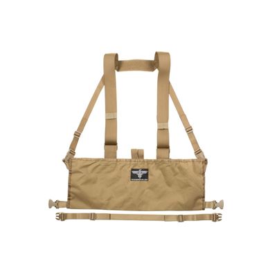 Vesta chest rig MOLLE PALS vazba lehká 600D COYOTE INVADERGEAR 1010737-30 2