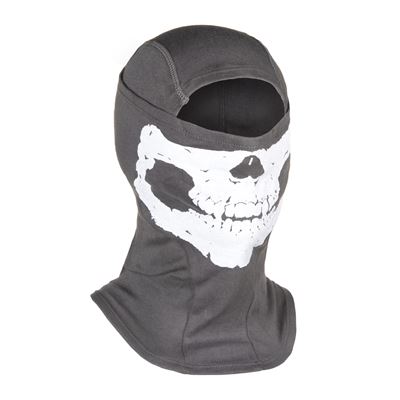 Kukla balaclava MPS DEATH HEAD ŠEDÁ
