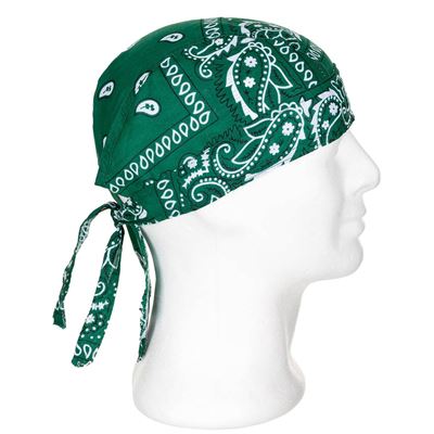 Šátek HEADWRAP Western ZELENÝ