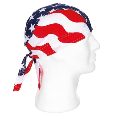 Šátek HEADWRAP Western vlajka USA