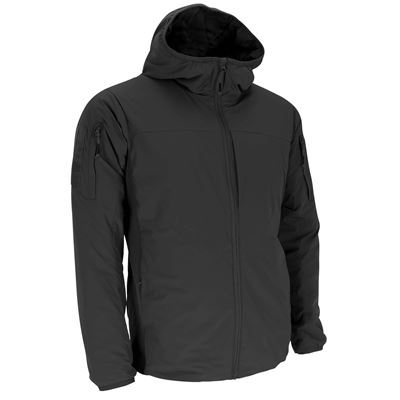 Bunda zimní s kapucí Insulated Level 4 ČERNÁ