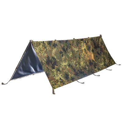 Plachta bivakovací 280 x 300 cm BW SpezKr IRR BW FLECKTARN
