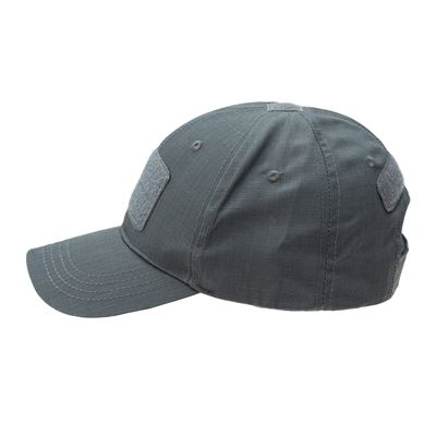 Čepice baseball rip-stop VELCRO ŠEDÁ INVADERGEAR 103399-10 3