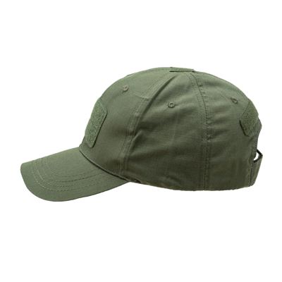 Čepice baseball rip-stop VELCRO OLIVE DRAB INVADERGEAR 103399-20 3