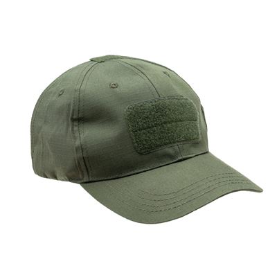 Čepice baseball rip-stop VELCRO OLIVE DRAB