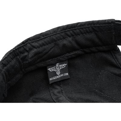 Čepice baseball rip-stop VELCRO ČERNÁ INVADERGEAR 103399-60 7