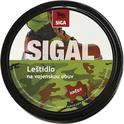 Leštidlo na obuv vojenské 100g HNĚDÉ